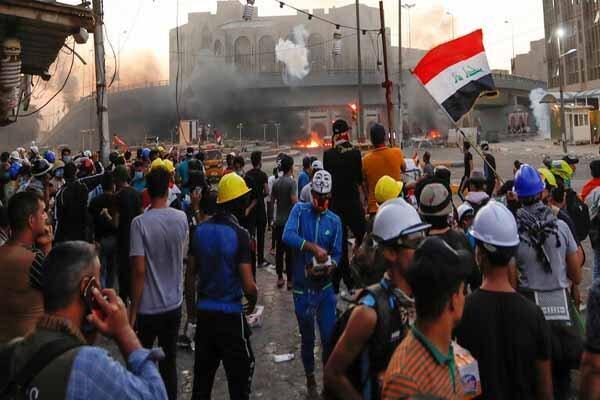 معترضان عراقی از روش های مسالمت آمیز استفاده کنند