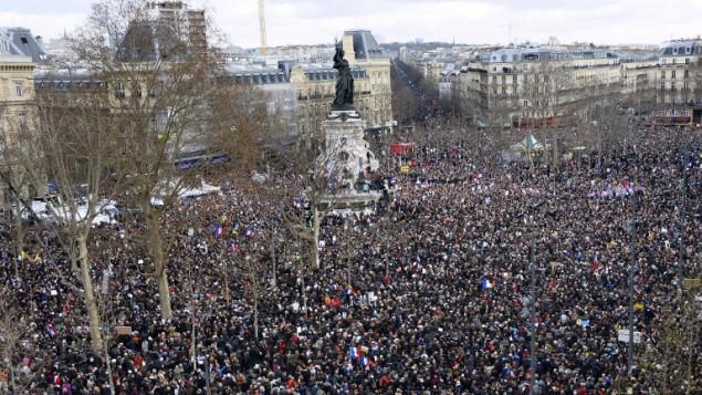 راهپیمایی شخصیت های اسلامی در پاریس در محکومیت خشونت