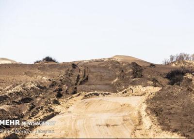 خاک پوش دوستدار محیط زیست به مقابله با ریزگردها می آید