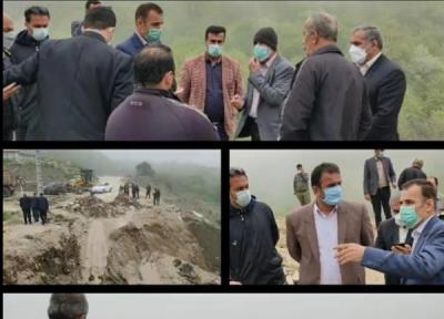 اقدامات اساسی برای ایمن سازی نقاط رانشی محور اسپی اُ ،گلندرود در حال آنالیز است